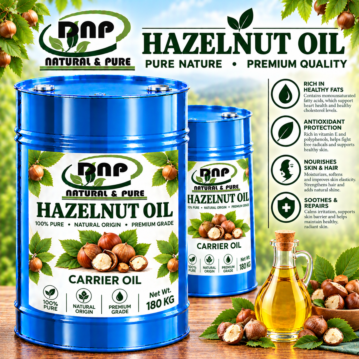 Hazel Nut Oil